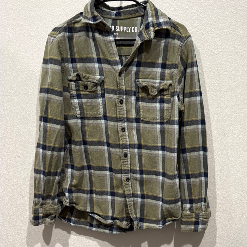 Plaid Flannel Shirt